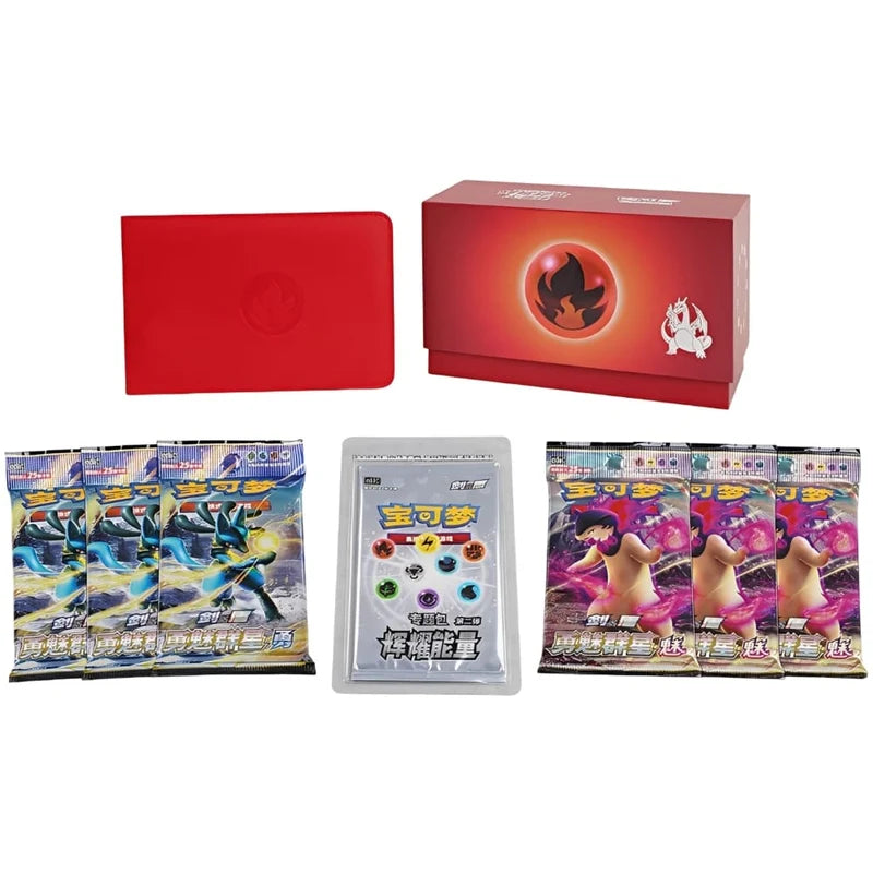 Pokémon Cards – Fire Energy ETB | Pokémon Chinese Exclusive