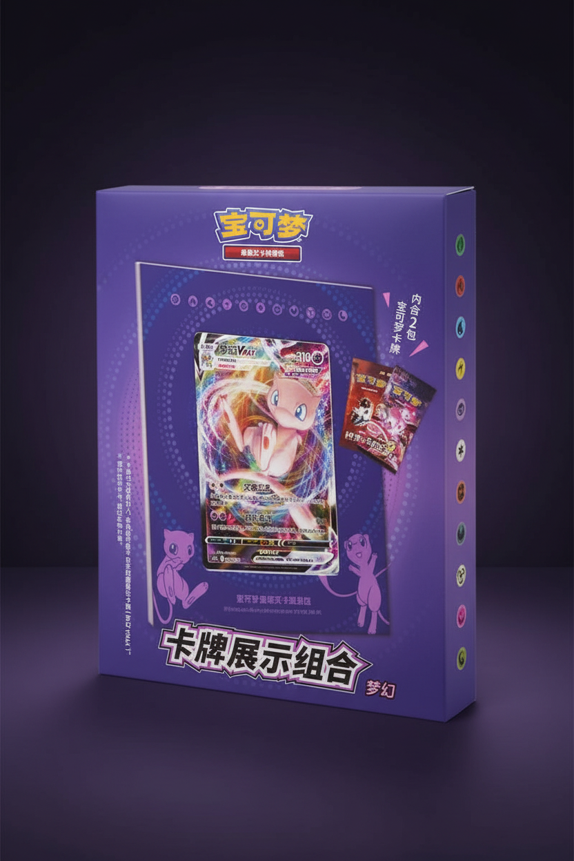 Coffret Pokémon Card Frame Mew – TCG Chinois Simplifié Édition Collector