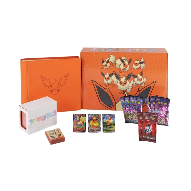 Coffret PYROLI V-Max Gift Box – Pokémon Chinois